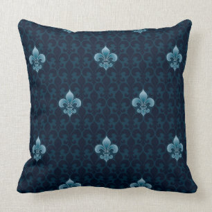 Coussin Fleur De Lis Pattern