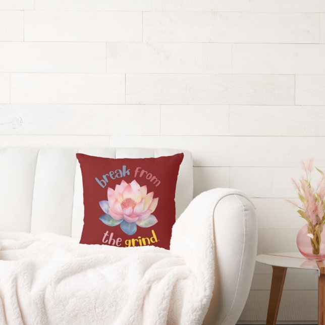 Coussin Fleur de Lotus (Canapé)