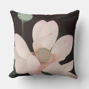 Coussin Fleur de Lotus en pleine floraison