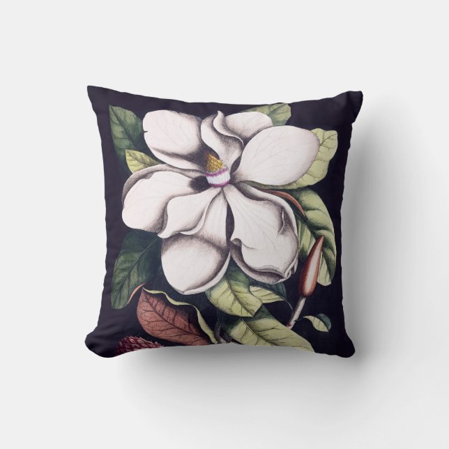 Coussin Fleur de Magnolia (Recto)