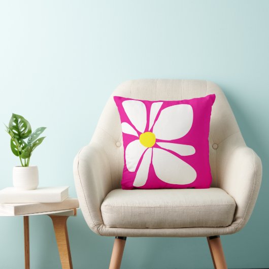 Coussin Fleur de Marguerite (Chaise)