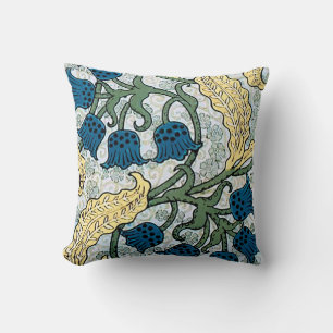Coussin Fleur de Muguet Art Nouveau Verneuil