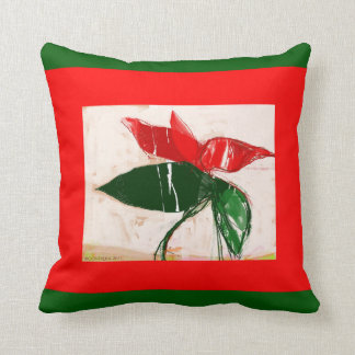 Coussin Fleur de Noël