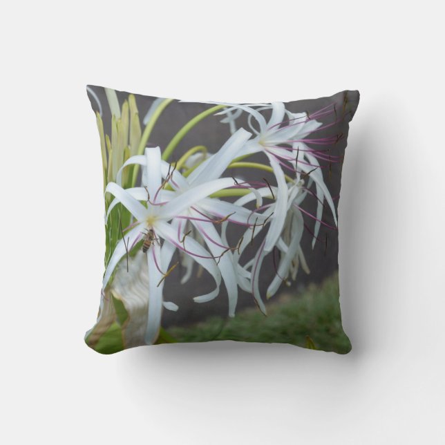 Coussin Fleur de parfum lancer PIllow (Recto)
