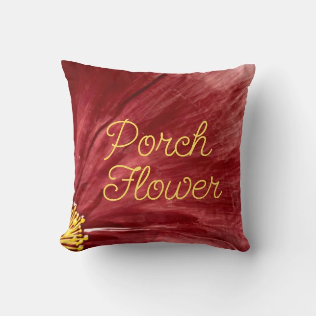 Coussin Fleur de porche / Original / (Recto)
