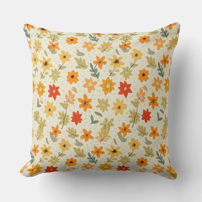 Coussin Fleur de printemps (Recto)