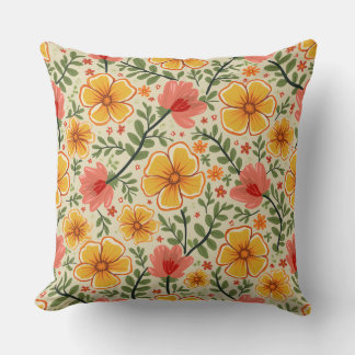 Coussin Fleur de printemps
