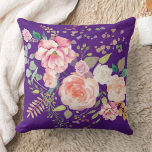 Coussin fleur de printemps