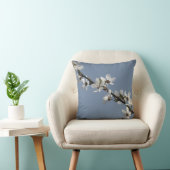 Coussin Fleur de prunier blanche pure au printemps (Chaise)