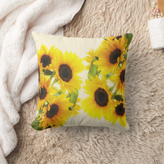 Coussin Fleur de tournesol (Couverture)