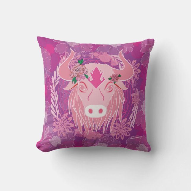 Coussin Fleur de vie (Recto)