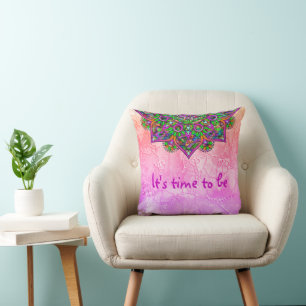 Coussin Fleur De Vie - Indien Mandala 1