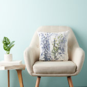 Coussin Fleur d'eau bleue (Chaise)
