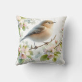 Coussin Fleur d'eau de cerisier à floraison printanière (Verso)