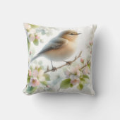 Coussin Fleur d'eau de cerisier à floraison printanière (Recto)