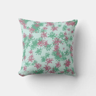 Coussin Fleur des couleurs de Noël