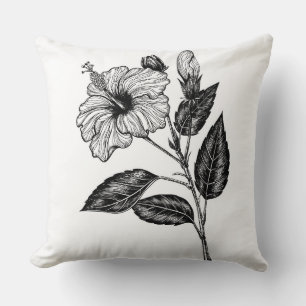 Coussin Fleur d'Hibiscus III