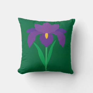 Coussin Fleur d'Iris
