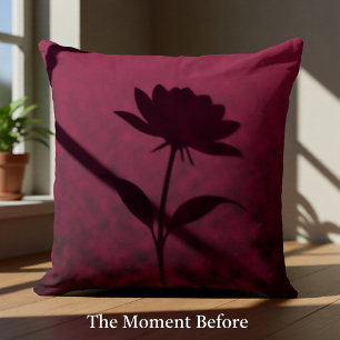 Coussin Fleur Écrasée