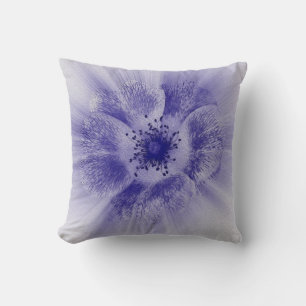 Coussin Fleur en bleu