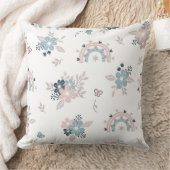 Coussin Fleur Et Boho Motif Sans Fil (Couverture)