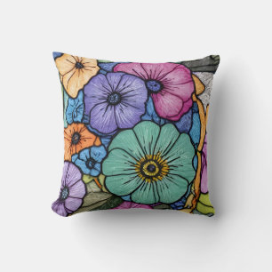 Coussin Fleur Florale