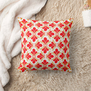 Coussin Fleur géométrique
