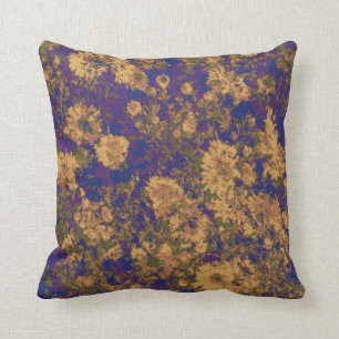 Coussin Fleur jaune