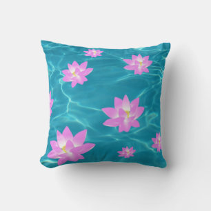 Coussin Fleur Lotus