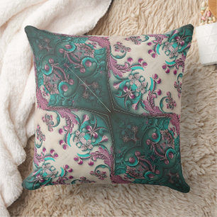 Coussin Fleur Moderne