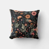 Coussin Fleur où vous êtes planté - Inspirationnel Floral (Recto)