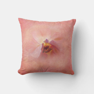 Coussin Fleur rose magique