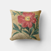 Coussin Fleur rouge (Recto)