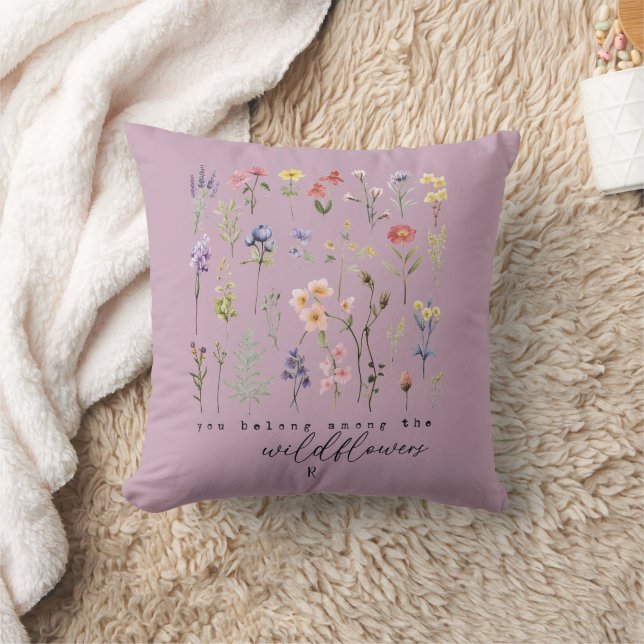Coussin Fleur sauvage (Couverture)