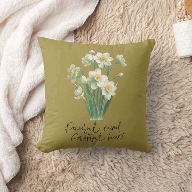 Coussin Fleur sauvage Narcissus (Couverture)