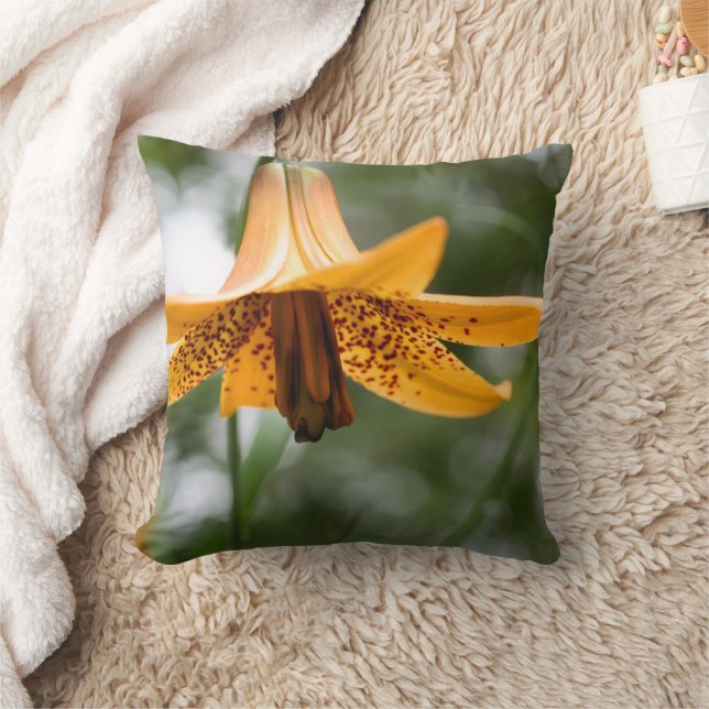 Coussin Fleur sauvage tachetée de lys du Canada  (Couverture)