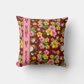 Coussin Fleur tropicale (Recto)