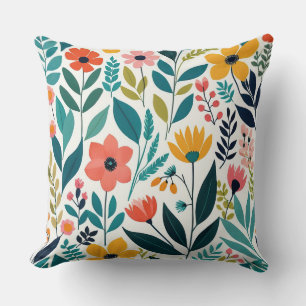 Coussin Fleur vive