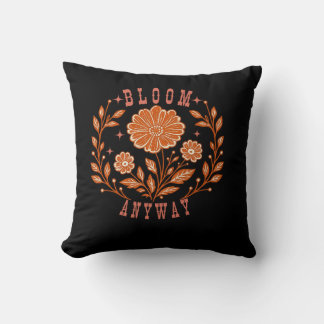 Coussin Fleurir quand même