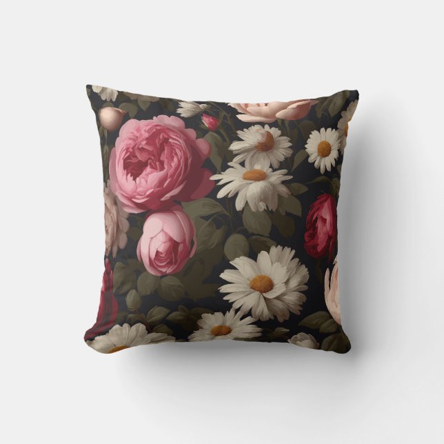 Coussin Fleuris Vintage (Recto)