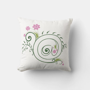 Coussin Fleuron Arobase Fleurissant
