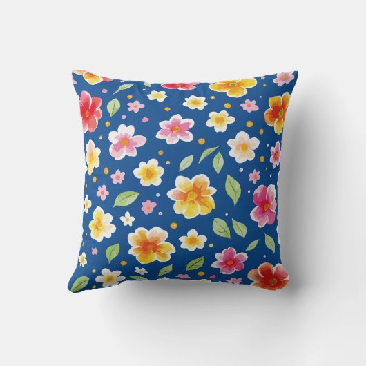 Coussin Fleurs (Verso)