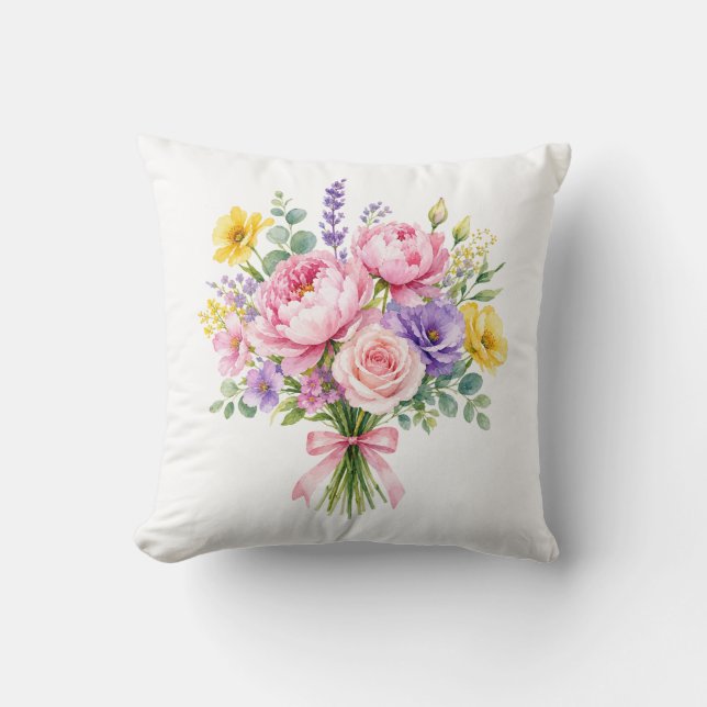 Coussin Fleurs (Recto)