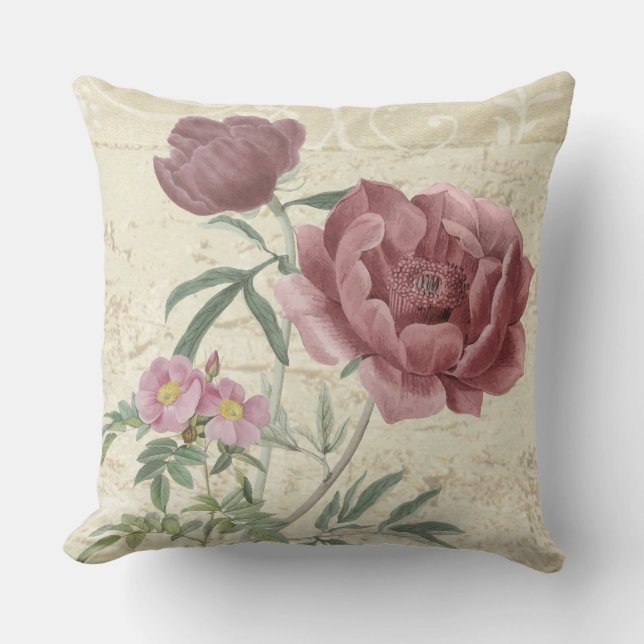 Coussin Fleurs (Recto)