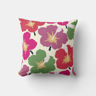 Coussin Fleurs Audacieuses Multicolores