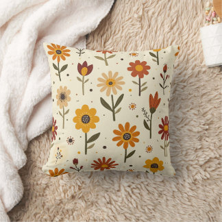 Coussin Fleurs Bohèmes