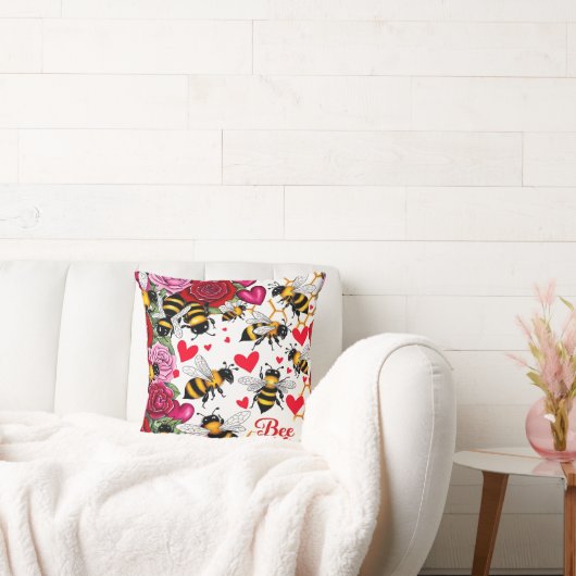 Coussin Fleurs d'abeilles (Canapé)