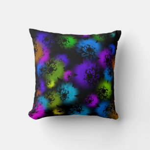 Coussin Fleurs dans les ombres