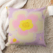 Coussin Fleurs d'Arts numériques roses et violettes (Couverture)