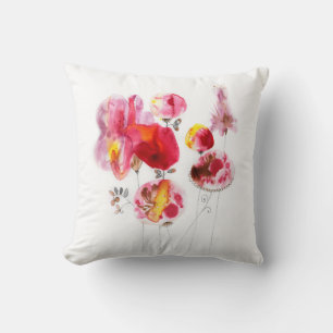 Coussin fleurs de bonheur
